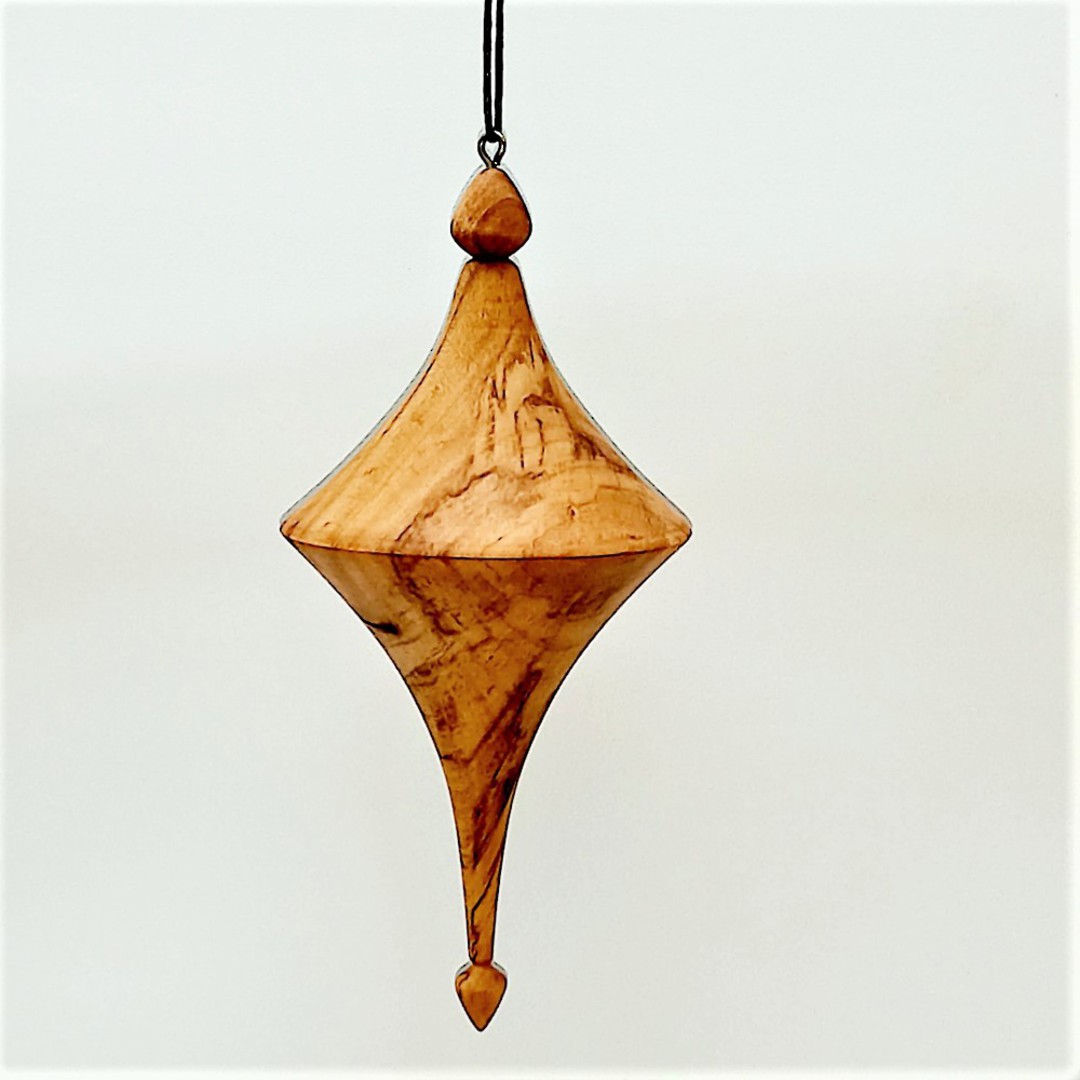 Heirloom Wooden Christmas Icicle Ornaments image 0